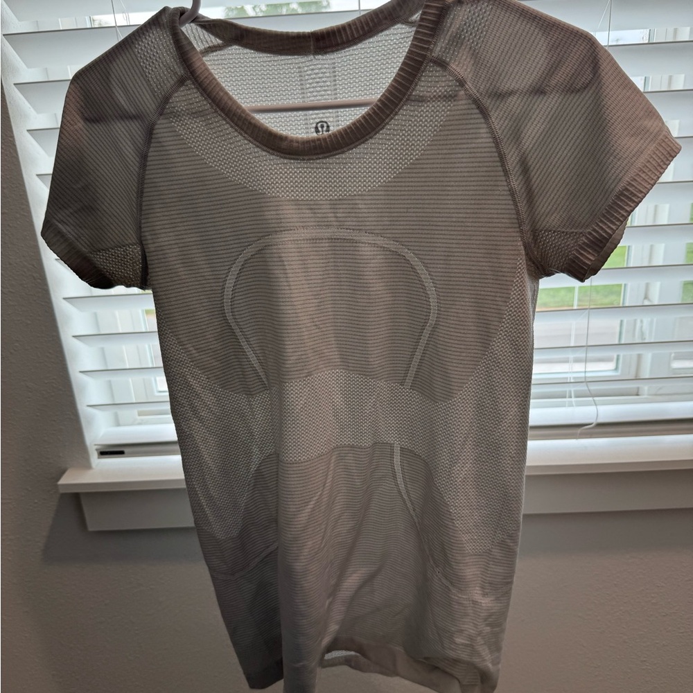 lululemon athletica Short Sleeve Swiftly Tech Top - White